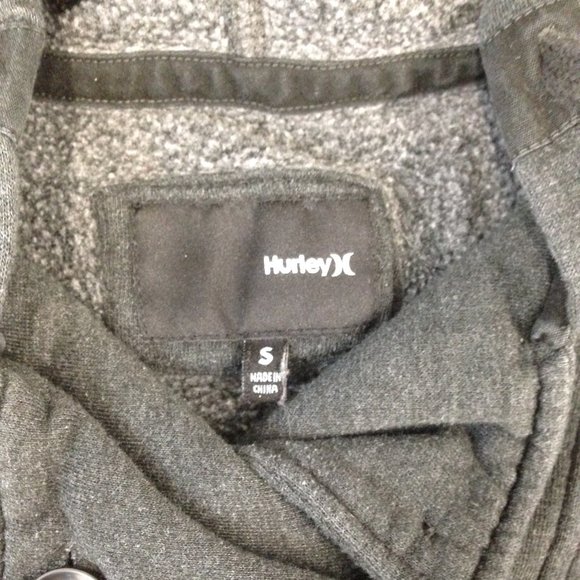 Hurley Hooded Sweatshirt Women's Small Gray Pink - Picture 5 of 5